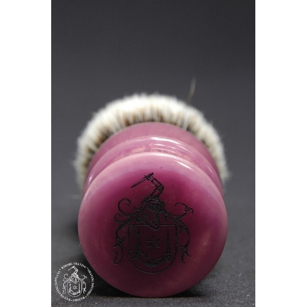 Shaving Brush 2Band Badger Shaving Golden Pink Bulb Shape